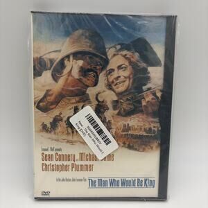 The Man Who Would Be King (DVD) Sean Connery Michael Caine New Sealed Adventure